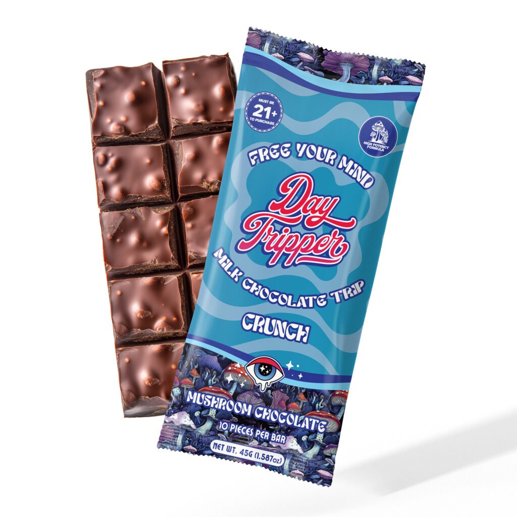 Buy Daytripper Mushroom Chocolate Bar Chocolate Trip Crunch