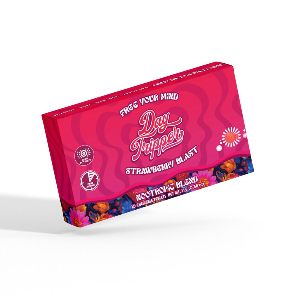 Buy Daytripper Strawberry Safari Mushroom Tablets | 10ct